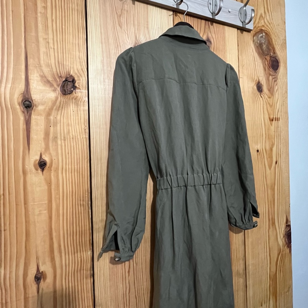 Emerson Fry Olive Midi Dress - Picture 11 of 14